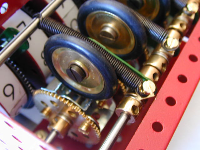 counter assembly detail